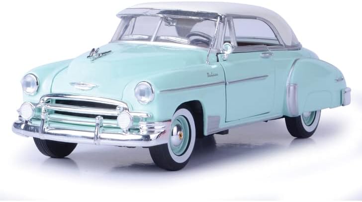 1950 Chevy Bel Air, Green - Motormax Premium American 73268 - 1/24 Scale Diecast Model Car