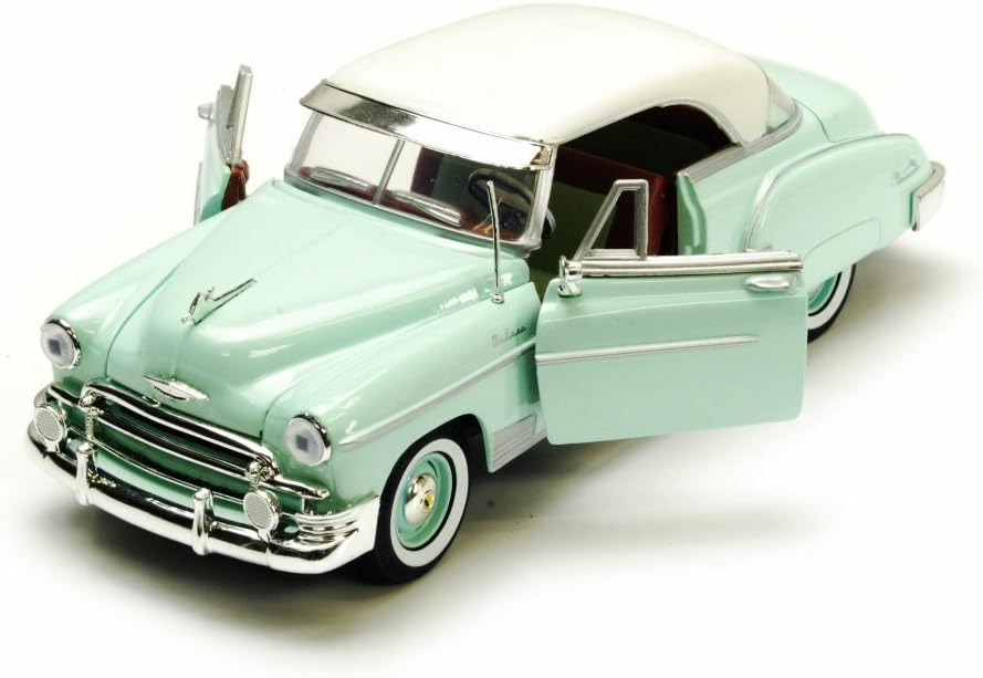 1950 Chevy Bel Air, Green - Motormax Premium American 73268 - 1/24 Scale Diecast Model Car