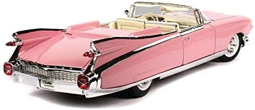 1959 Cadillac Eldorado Biarritz Convertible, Pink - Maisto Premiere 36813 - 1/18 Scale Diecast Model Toy Car by Maisto