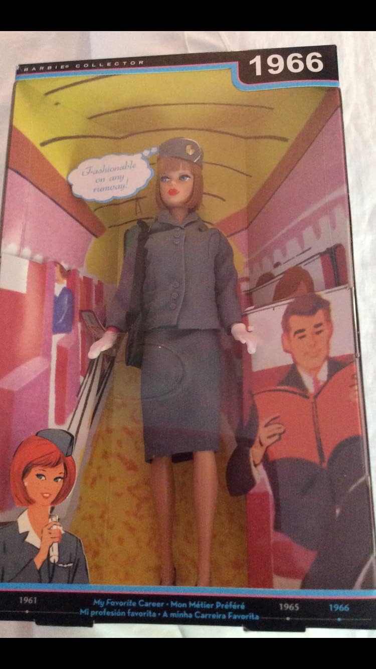 barbie my favorite career 1966 stewardess review