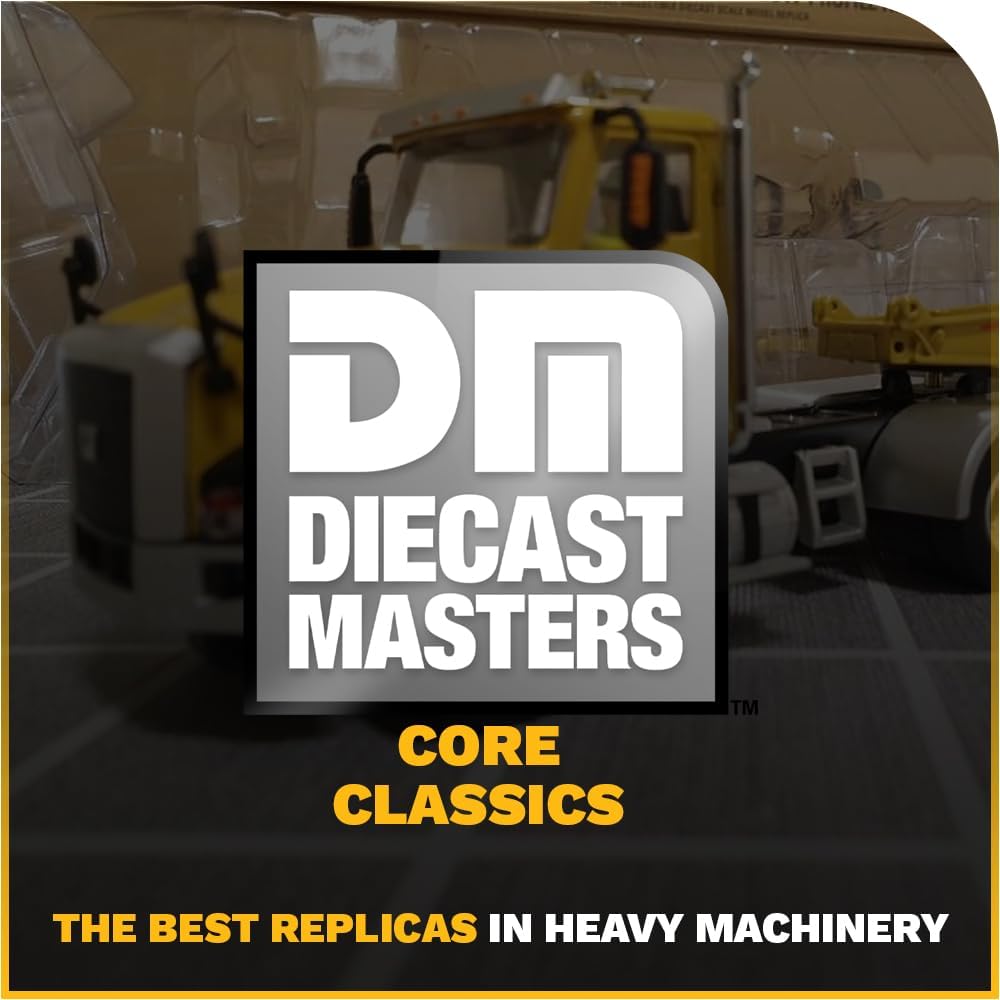 Diecast Masters Caterpillar CT660 Day Cab Tractor  XL120 Lowboy Trailer, Core Classics Series Cat Trucks  Construction Equipment | 1:50 Scale Model Diecast Collectible | Diecast Masters Model 85503C