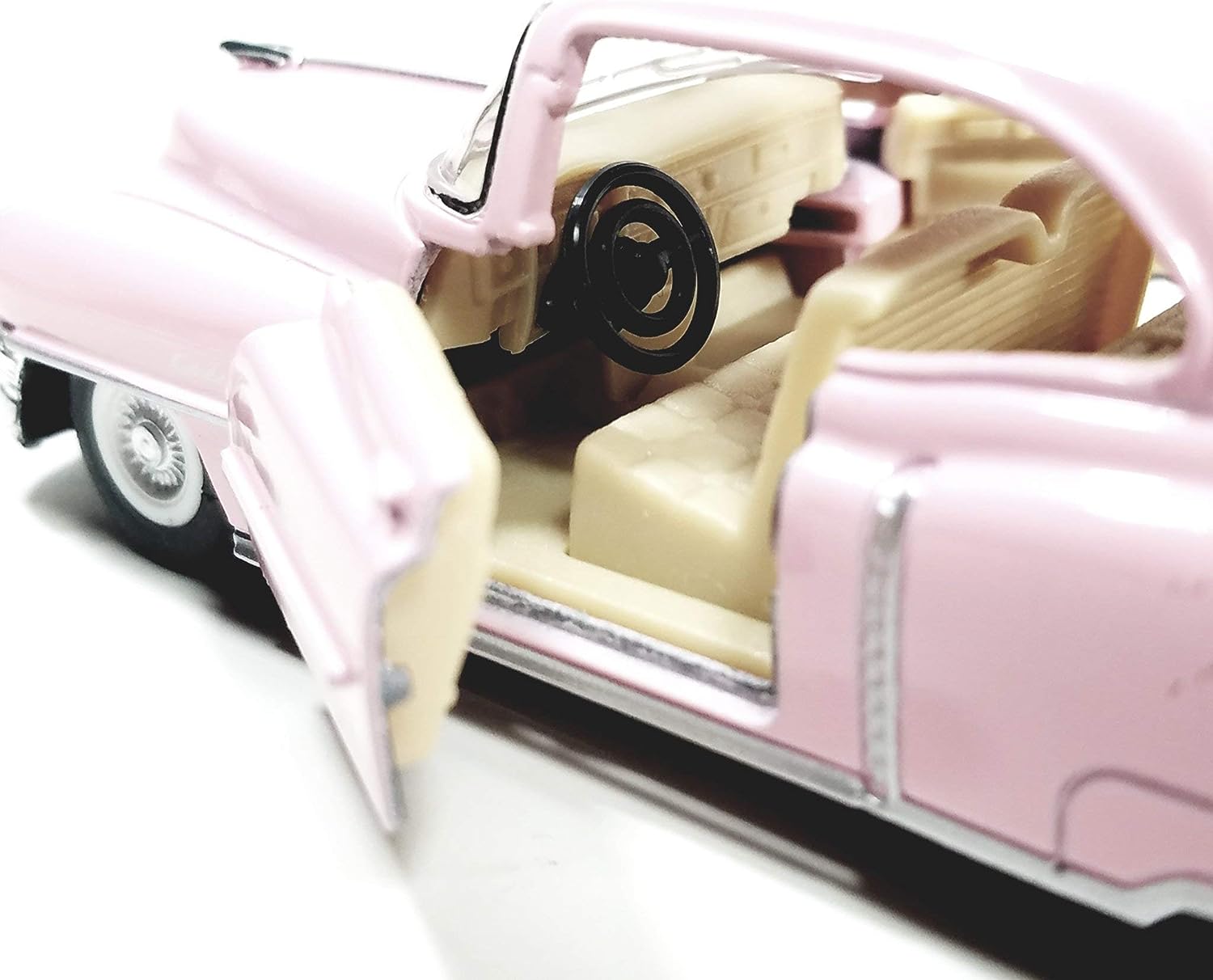 kinsmart cadillac series 62 1953 cotton candy pink car review
