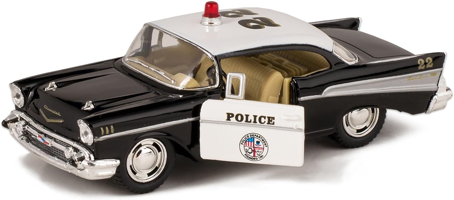 kinsmart police cars 1957 bel air review