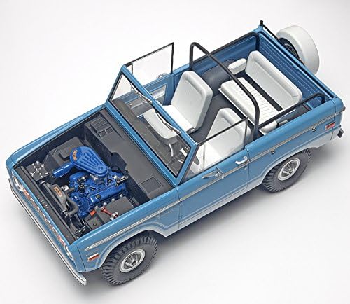 Revell 85-4320 Ford Bronco Truck Kit 1:25 Scale 122-Piece Skill Level 5 Plastic Model Building Kit, Blue