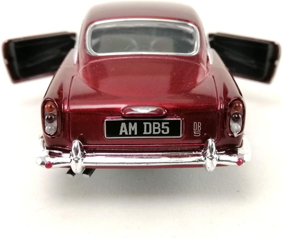 sport racing classic model car die cast 138 1963 aston martin db5 red color toy collection pull back open door hobby col 5