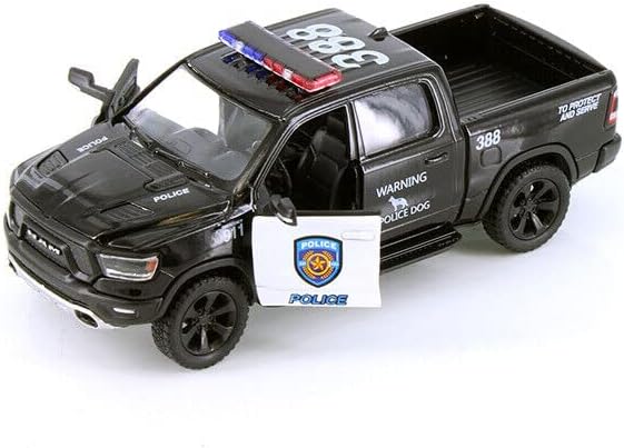 kinsmart 2019 dodge ram 1500 police pickup truck review